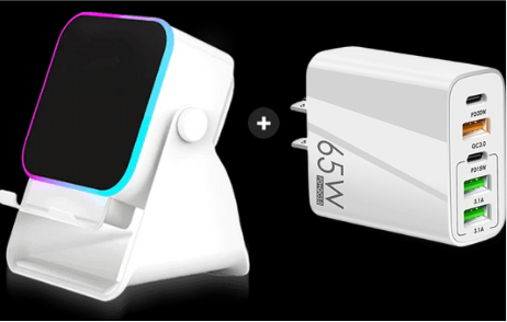 π 50% OFF 5-IN-1 WIRELESS SPEAKER STAND! π Induction Audio, Phone Holder & Ambient Light - Image 23