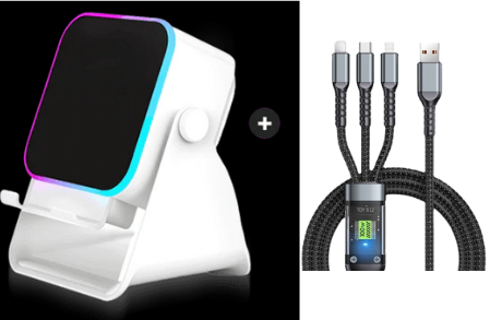 π 50% OFF 5-IN-1 WIRELESS SPEAKER STAND! π Induction Audio, Phone Holder & Ambient Light - Image 22