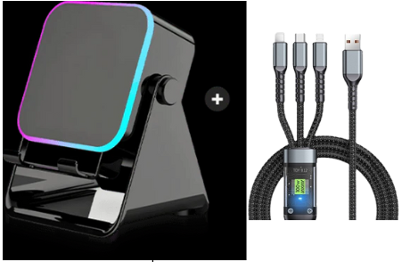 π 50% OFF 5-IN-1 WIRELESS SPEAKER STAND! π Induction Audio, Phone Holder & Ambient Light - Image 20