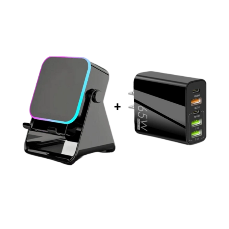 π 50% OFF 5-IN-1 WIRELESS SPEAKER STAND! π Induction Audio, Phone Holder & Ambient Light - Image 25