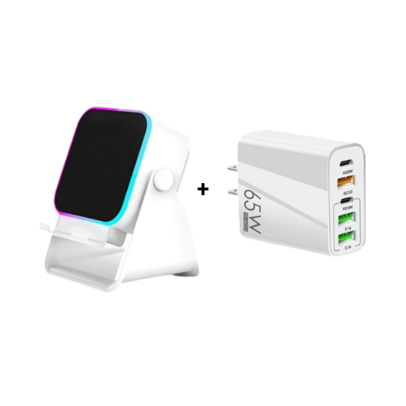 π 50% OFF 5-IN-1 WIRELESS SPEAKER STAND! π Induction Audio, Phone Holder & Ambient Light - Image 27