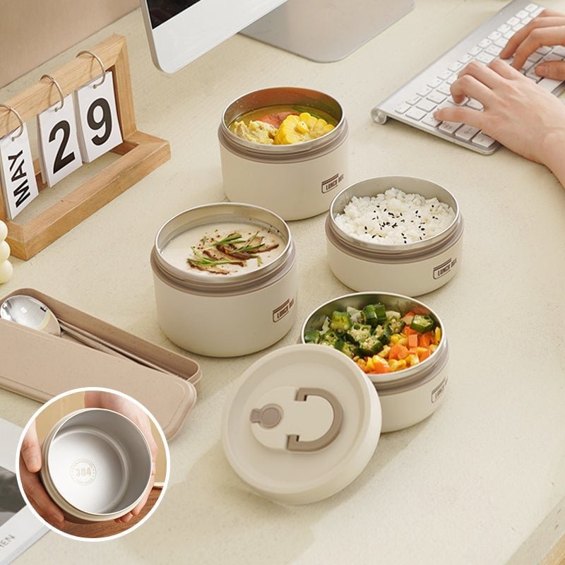 š„Hot Saleš„Portable Insulated Lunch Container Set - Image 7