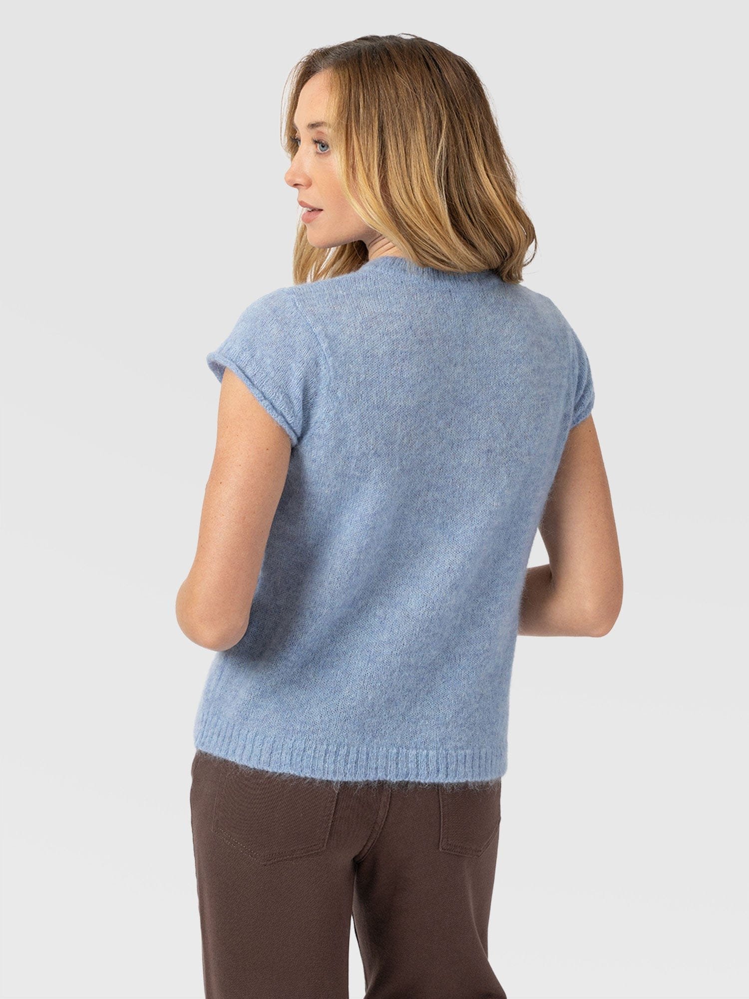 Ariella Baby Tee - Blue - Image 6