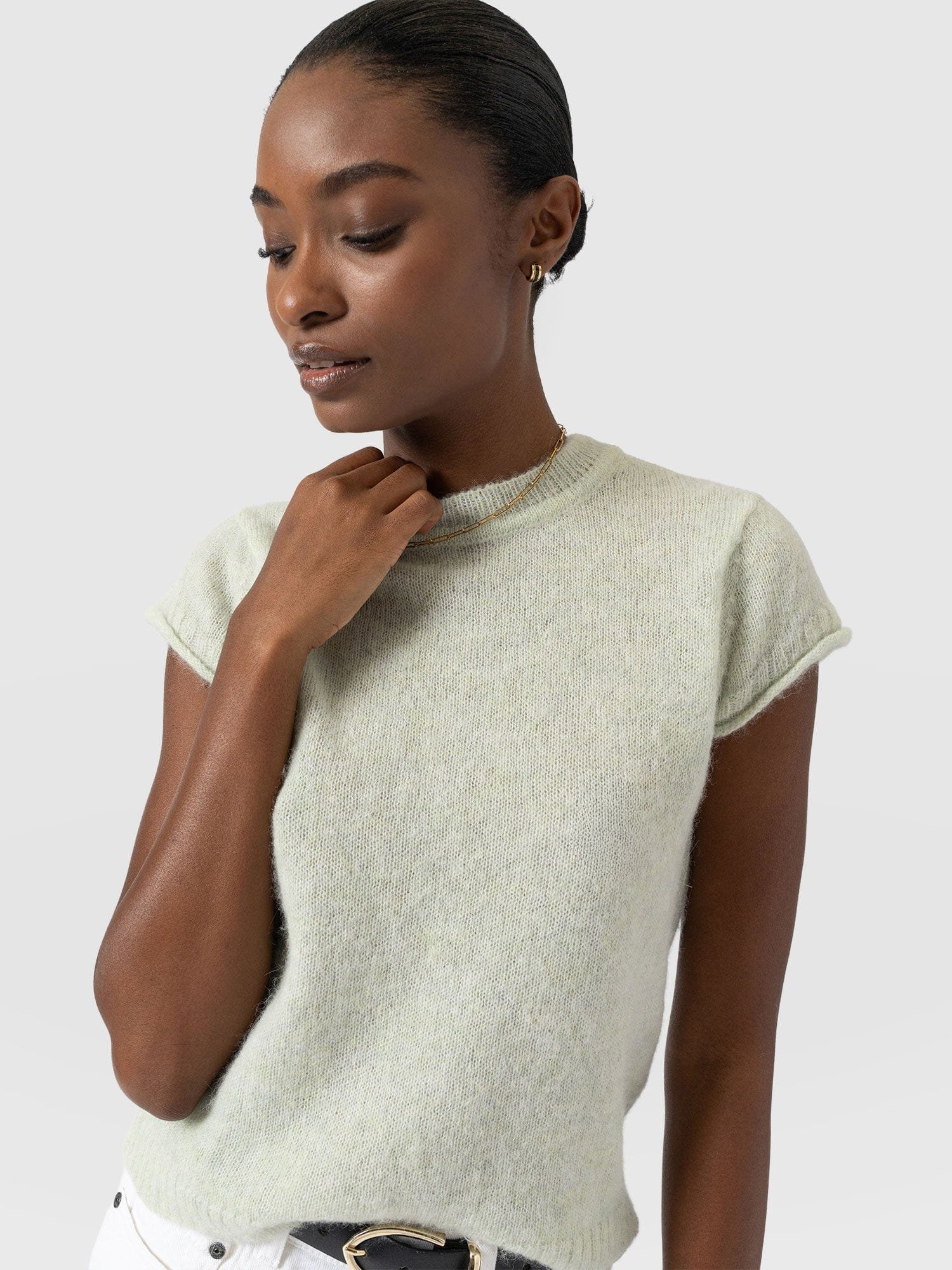 Ariella Baby Tee - Mint - Image 2
