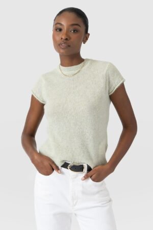 Ariella Baby Tee - Mint