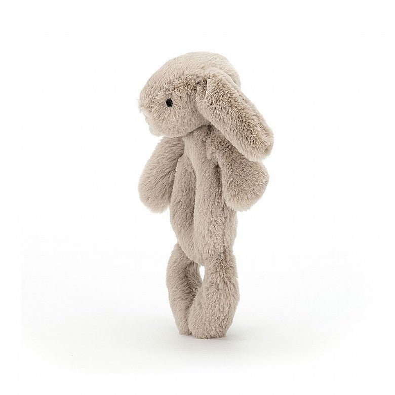 Baby Jellycat - Bashful Beige Bunny Ring Rattle - Image 2