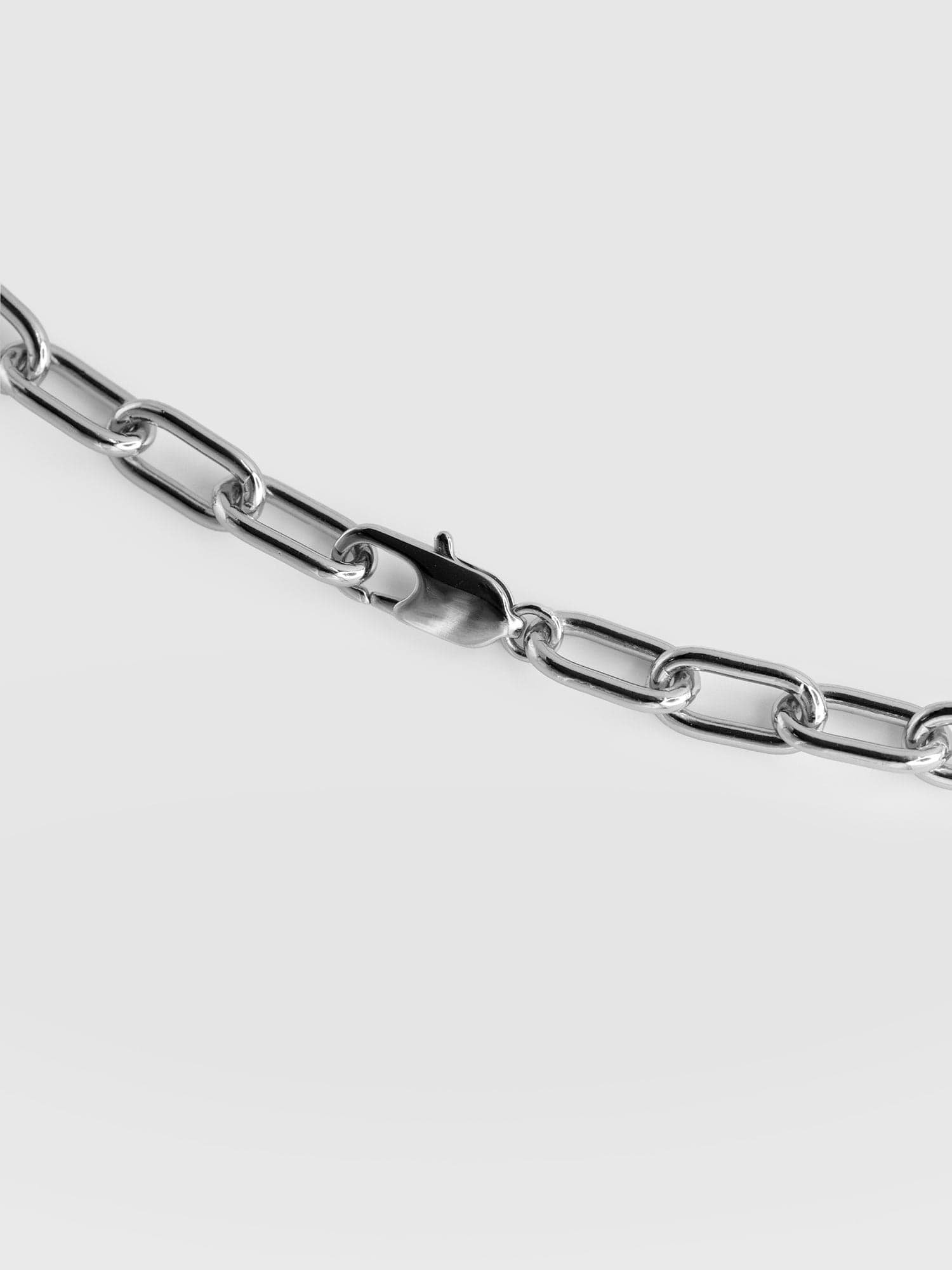 Cable Chain Bracelet - Silver - Image 2