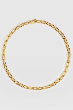 Cable Chain Necklace - Gold