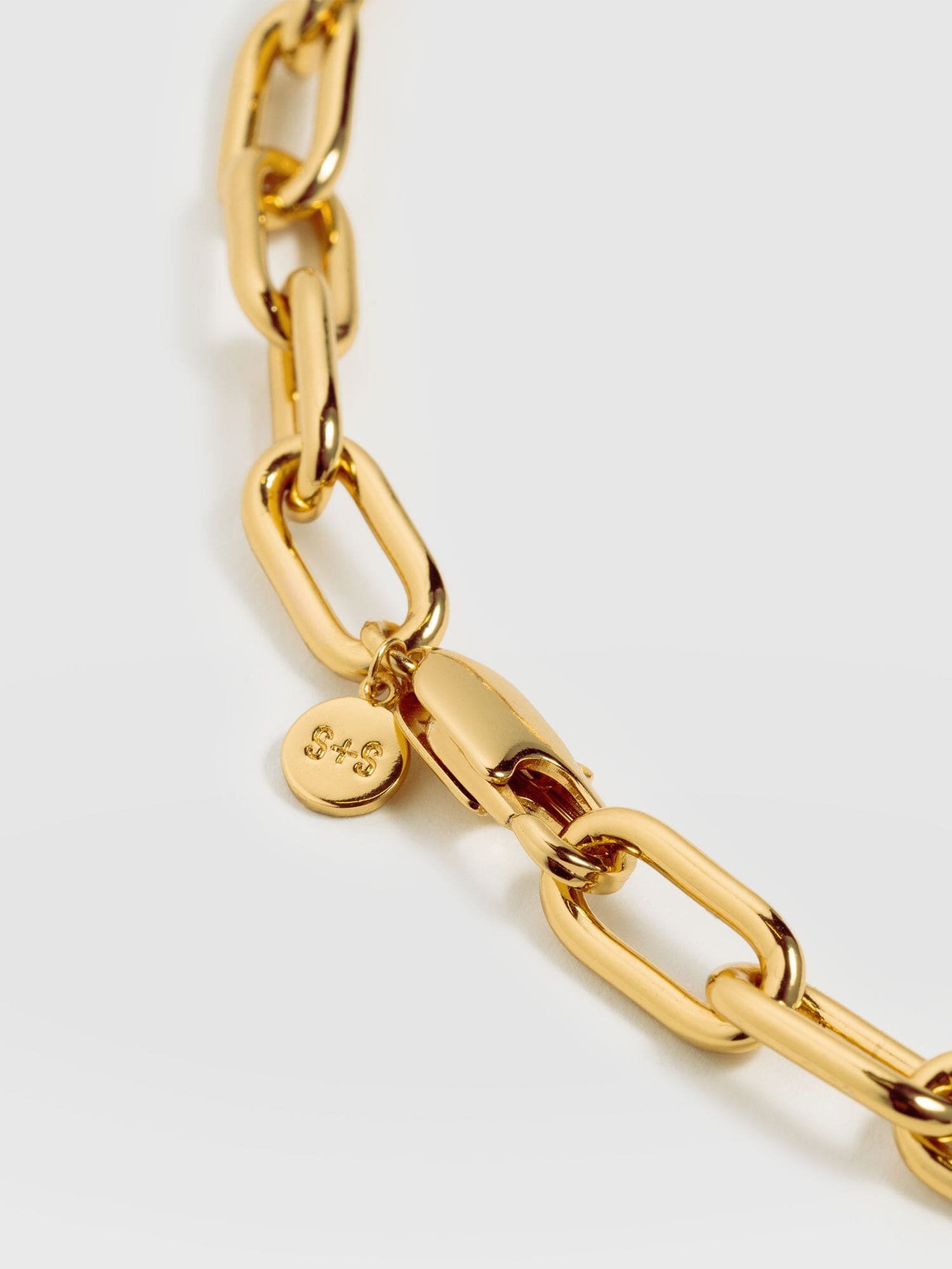 Cable Chain Necklace - Gold - Image 2