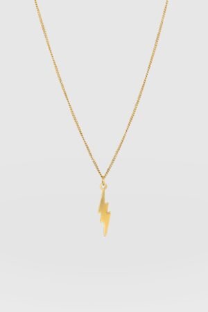 Lightning Necklace - Gold