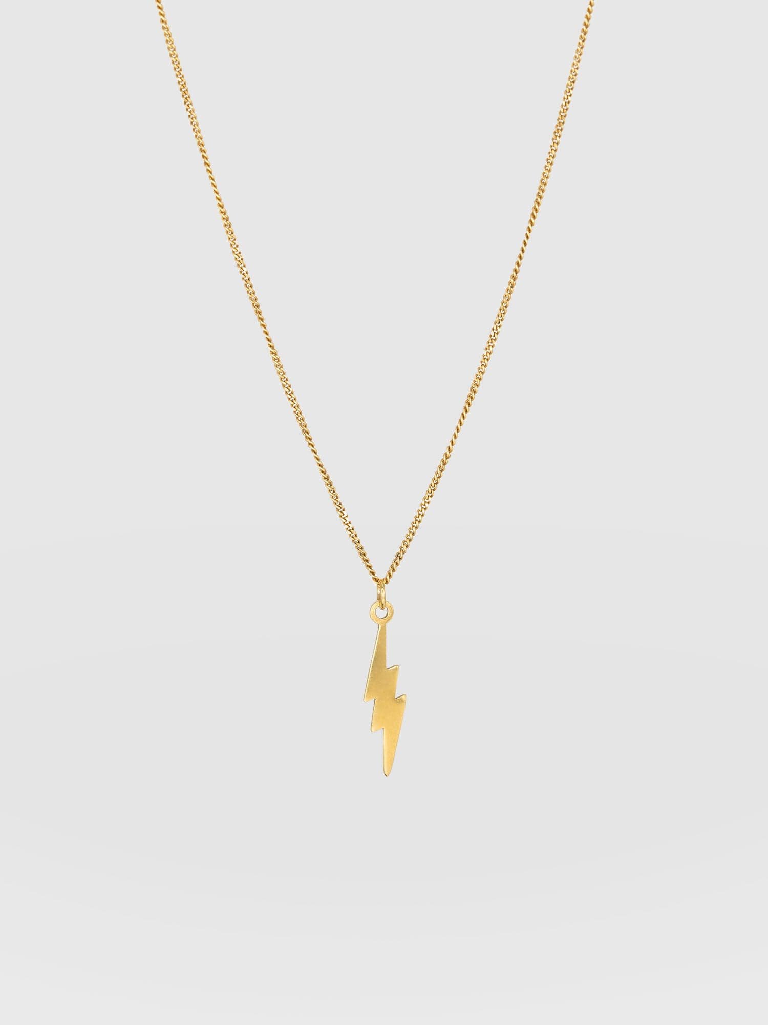 Lightning Necklace - Gold - Image 6