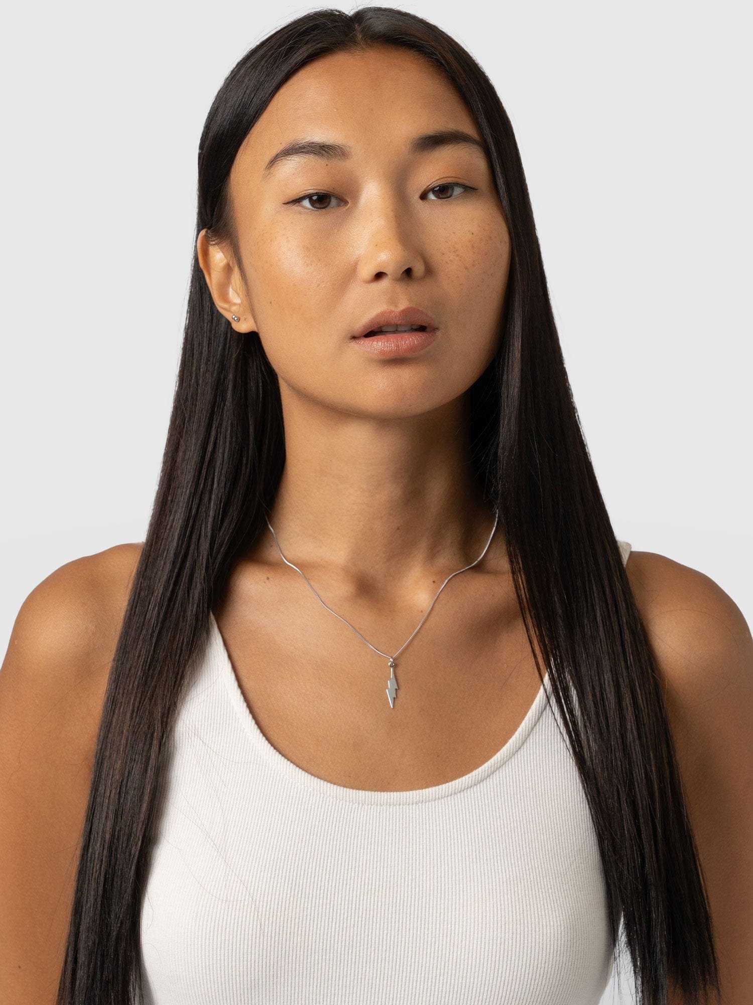Lightning Necklace - Silver - Image 3