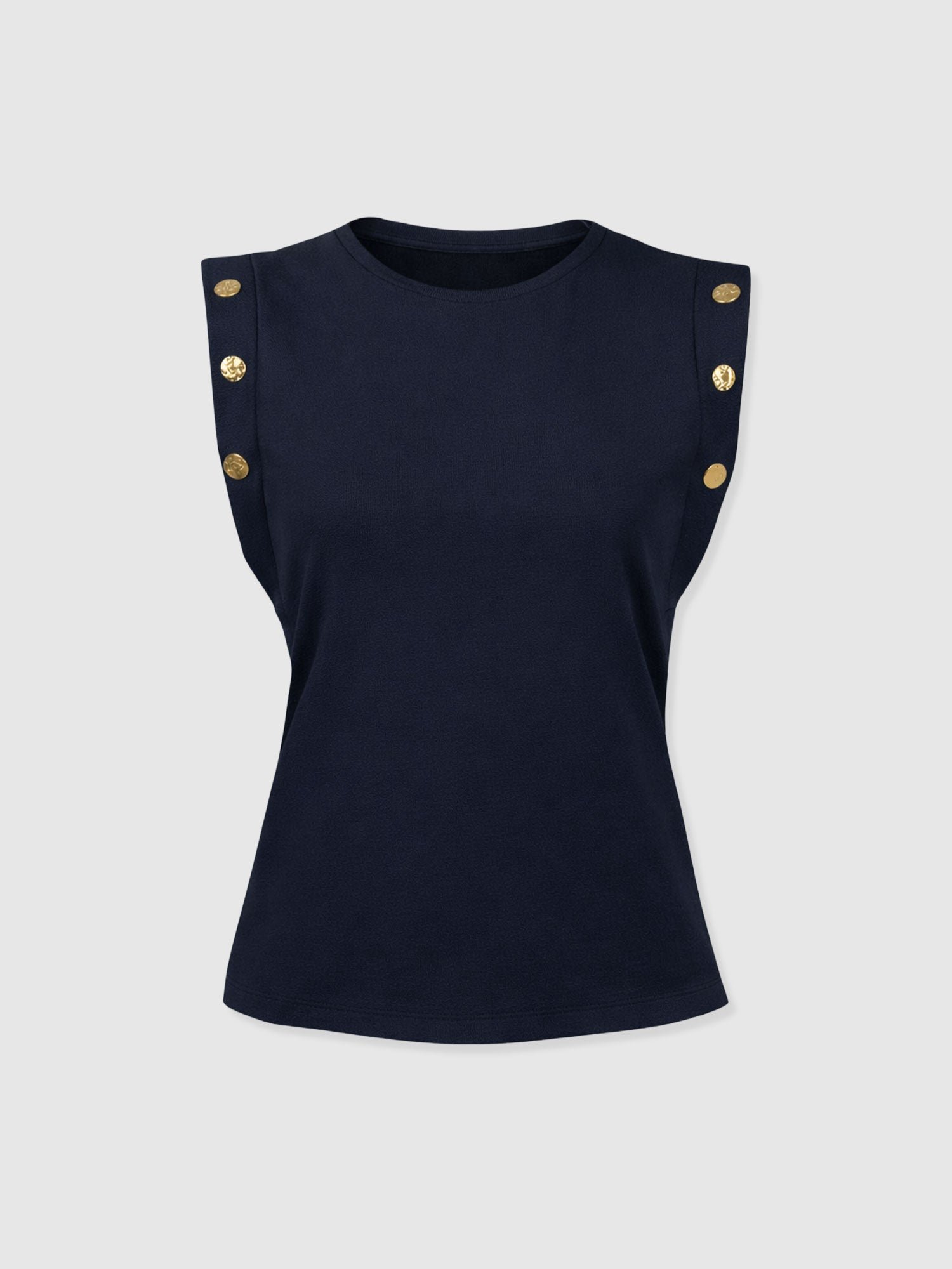 Rowan Tee - Navy - Molten - Image 7