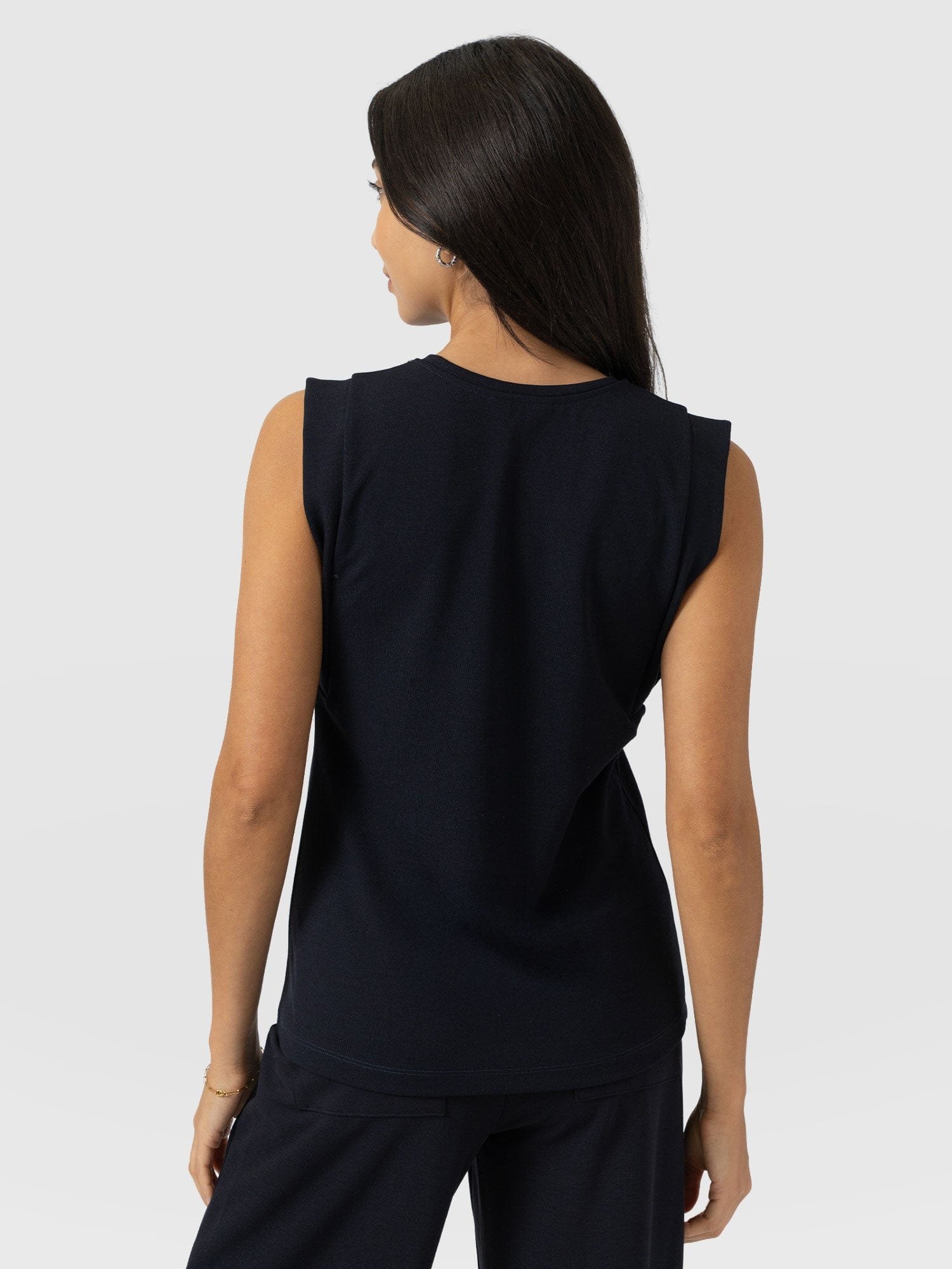 Rowan Tee - Navy - Molten - Image 6