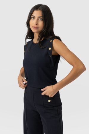 Rowan Tee - Navy - Molten