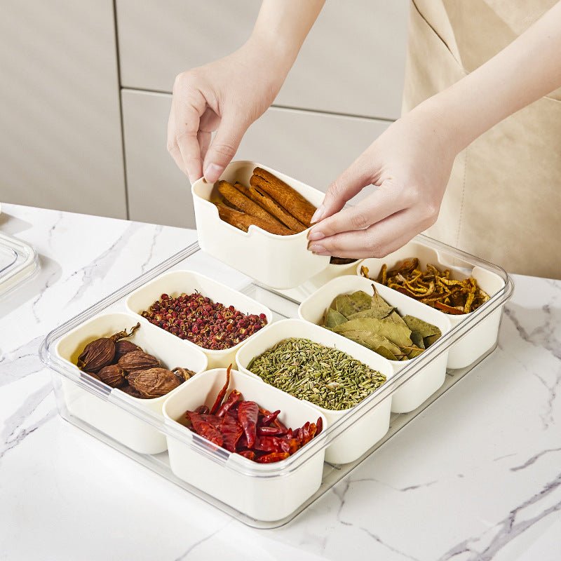 Exquisite Multifunctional Spice Storage Box - Image 4