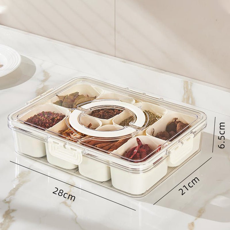Exquisite Multifunctional Spice Storage Box - Image 9