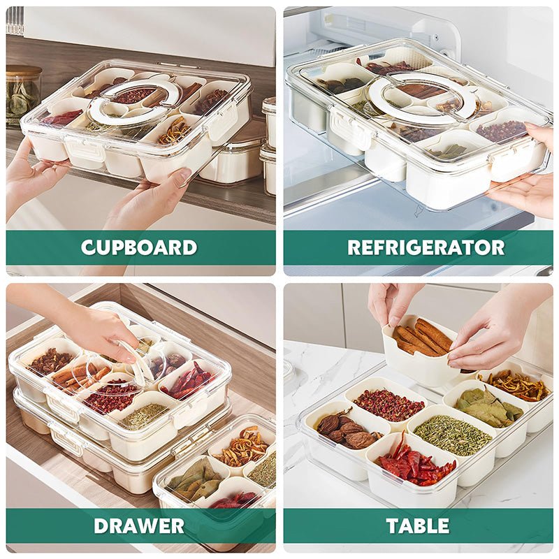 Exquisite Multifunctional Spice Storage Box - Image 8