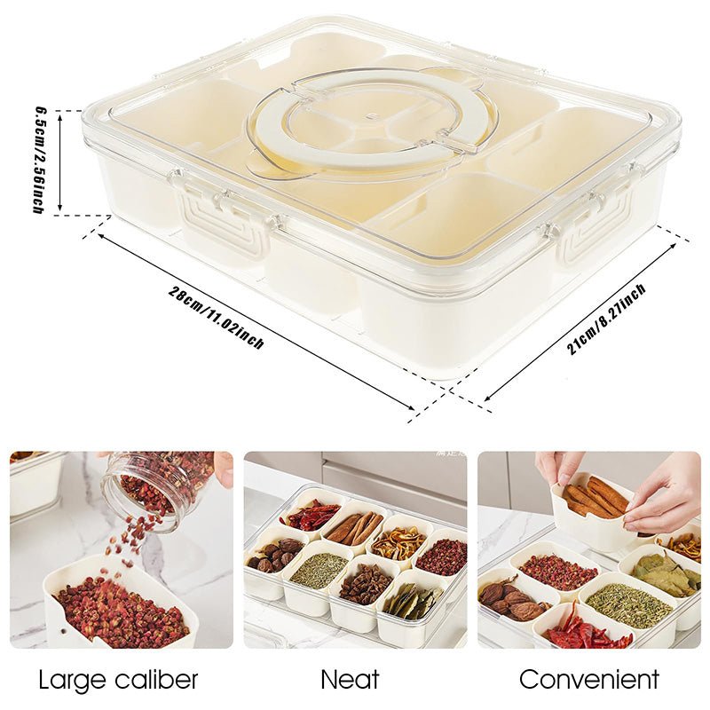 Exquisite Multifunctional Spice Storage Box - Image 5
