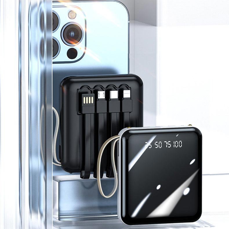 49 % OFF2024 latest 20000mAh large capacity built-in wired power bank! 🚀 - Image 4