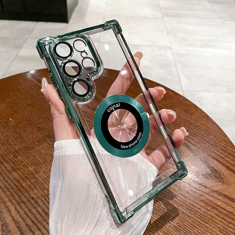 Four Corners Air Cushion Anti-Drop Magnetic Phone Case for Samsung - Image 6