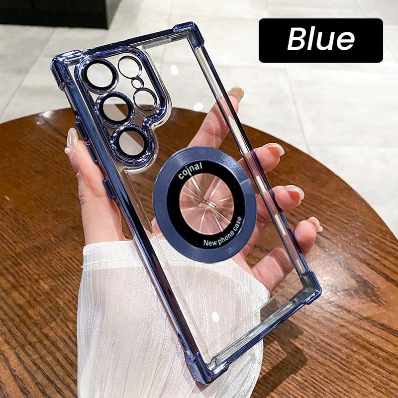 Four Corners Air Cushion Anti-Drop Magnetic Phone Case for Samsung - Image 12