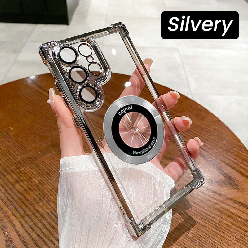Four Corners Air Cushion Anti-Drop Magnetic Phone Case for Samsung - Image 13