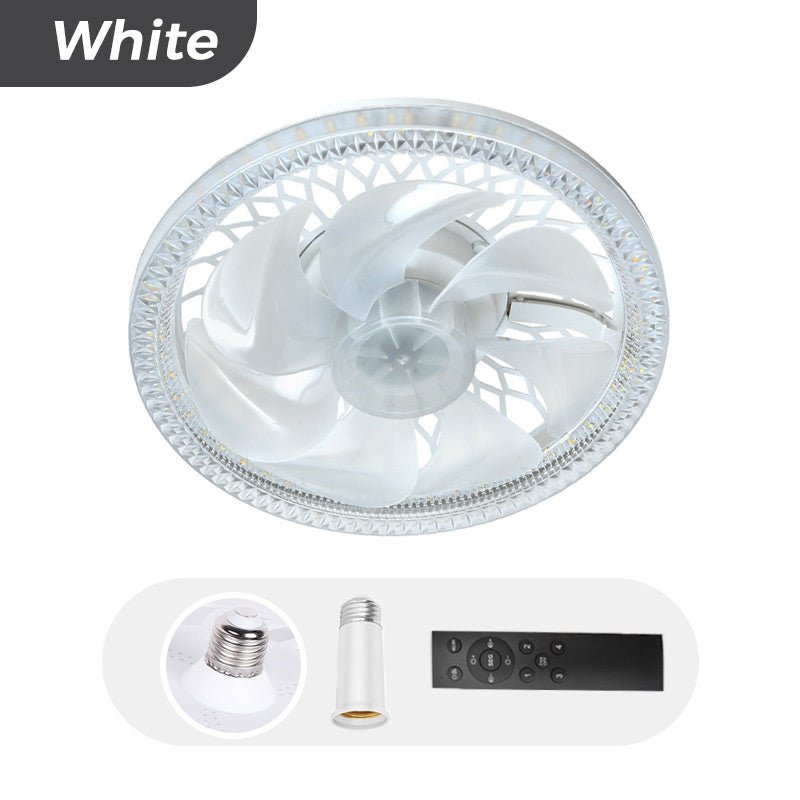 2-in-1 Mute Adjustable Fan Light with Remote Control - Image 9