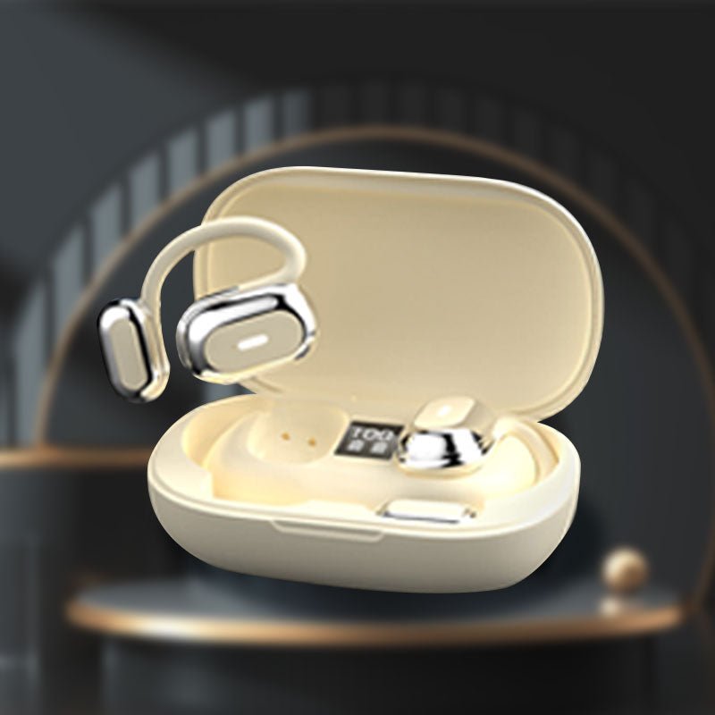HiFi Comfortable Bluetooth Ear Hook Headphones with Adjustable Wire - Image 10