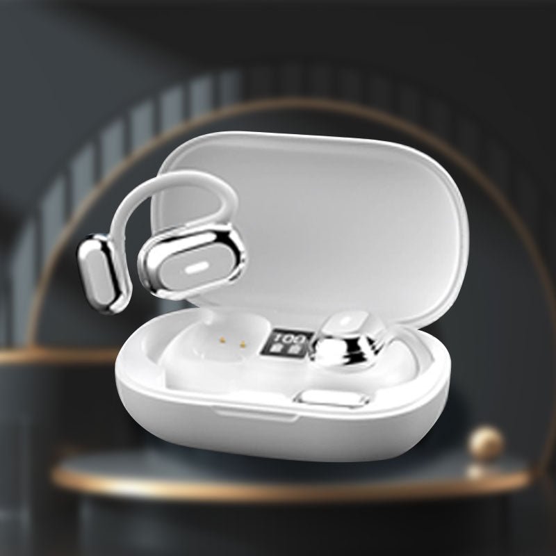 HiFi Comfortable Bluetooth Ear Hook Headphones with Adjustable Wire - Image 11