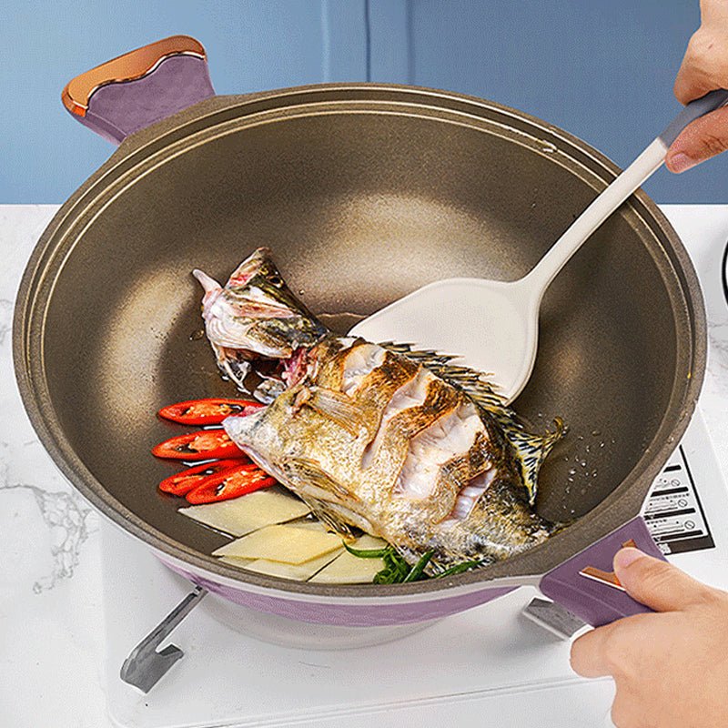 Multifunctional Non-Stick Frying Pan with Lid - Image 3