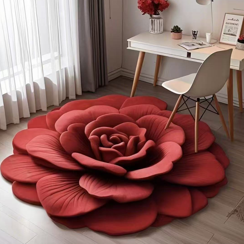 Floral Plush & Diatomaceous Earth Floor Mat - Image 7