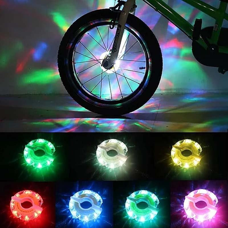 ๐ด40% OFF! ๐ซ LED Bike Hub Light โ Waterproof, Easy to Install & 7 Colour Modes ๐ - Image 4