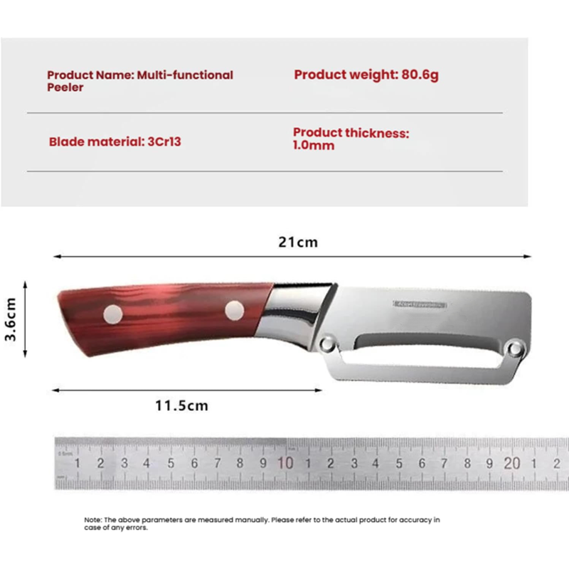 ⏳Special Price Only £10.99 Get 2 Pcs⏳ Time-Limited Special⏰Multi-functional Kitchen Peeler - Image 6
