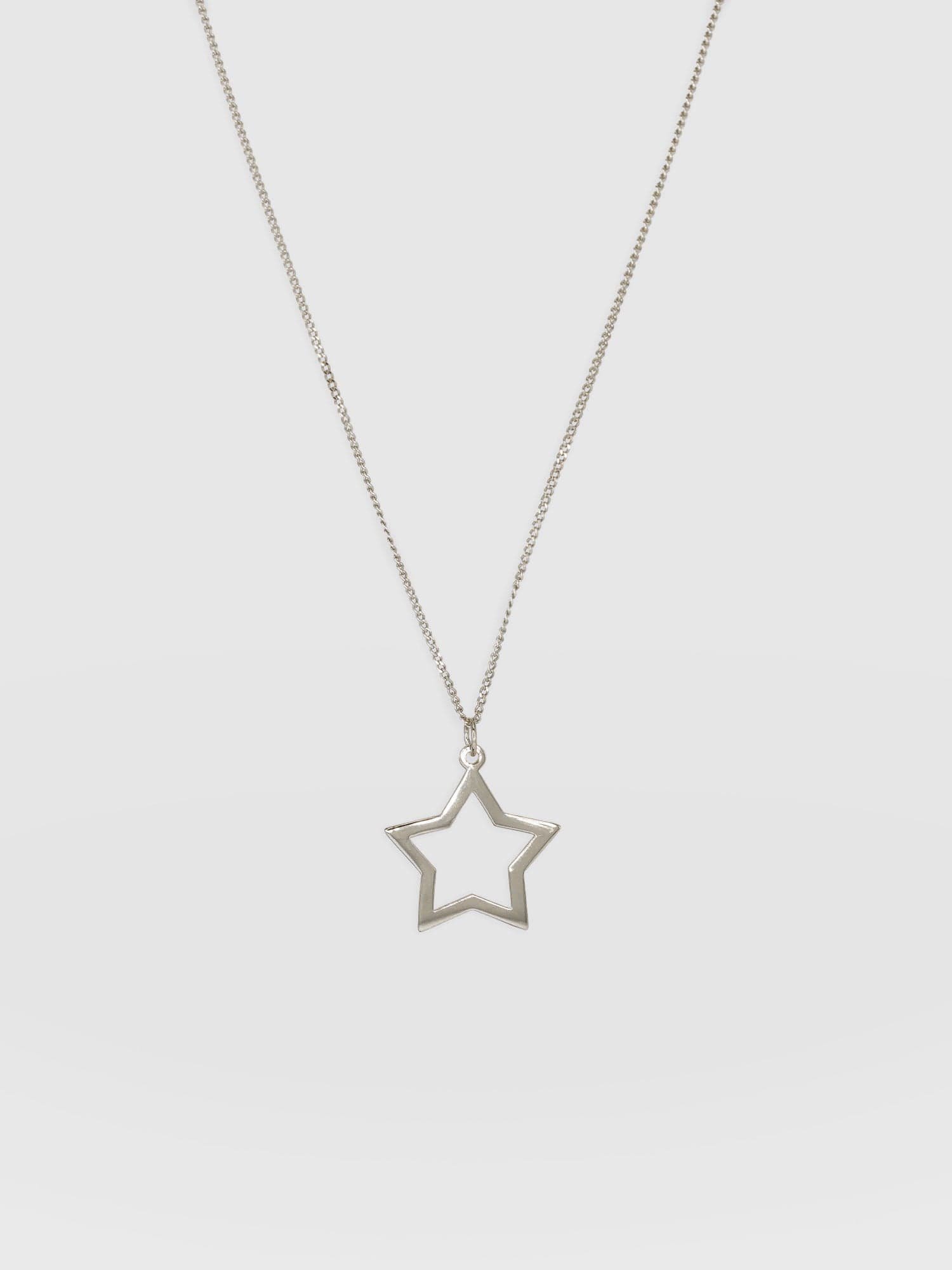 Star Necklace - Silver