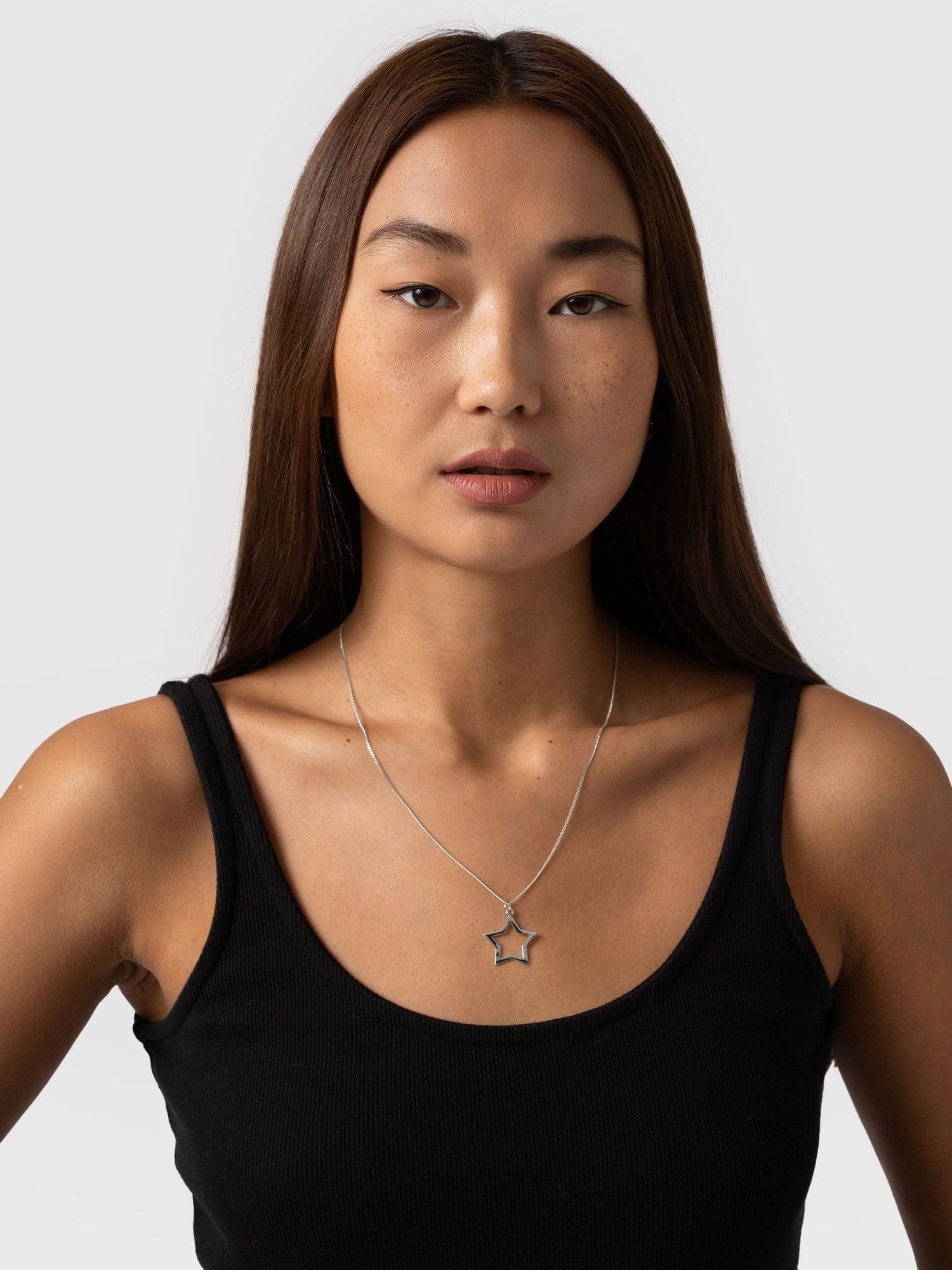 Star Necklace - Silver - Image 3